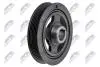 ШКІВ ВАЛУ | TOYOTA ENG.1ZZFE AVENSIS T22/25 97-09, CELICA 99-, COROLLA E11/E12 95-08 NTY RKPTY007 (фото 1)
