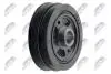 ШКІВ ВАЛУ | TOYOTA AVENSIS 1.6,1.8 97-99, COROLLA 92-00 1.6, CARINA E 1.6,1.8 92-97 NTY RKPTY019 (фото 1)