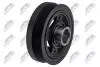 ШКІВ ВАЛУ | TOYOTA ENG.1KDFTV/2KDFTV 2.5D-4D/3.0D-4D HI-ACE KLH12/18/22/28 01-11, HI-LUX KUN15/25/26 05-11-, LAND CRUISER J120/150 04-09- NTY RKPTY027 (фото 2)