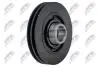 ШКІВ ВАЛУ | TOYOTA ENG.1HZ/1HZT/1HDT 4.2D/TD LAND CRUISER 80 90-00, LAND CRUISER 70 90-04 NTY RKPTY038 (фото 1)