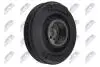 ШКІВ ВАЛУ | VW TRANSPORTER IV 2.4D, 2.5D 90-03, LT 2.5D 96-06, CRAFTER 2.5TDI 06-, AUDI A6 2.5TDI -97, VOLVO S80 2.5TD 99-, S70 2.5TD 97- NTY RKPVW002 (фото 1)
