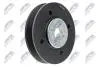ШКІВ ВАЛУ | VW GOLF III 1.9D 90-97, PASSAT 1.9D 91-97, TRANSPORTER IV 1.9D 90-03, SHARAN 1.9TDI 96-, FORD GALAXY 1.9TDI 96- NTY RKPVW007 (фото 1)