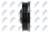 ШКІВ ВАЛУ | VW/AUDI/SKODA/SEAT ENG.1.6TDI, 2.0TDI GOLF VI 09-, PASSAT 10-, T5 09-, A3 05-, A4 07-, FABIA 09, OCTAVIA 09- NTY RKPVW014 (фото 3)