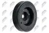 ШКІВ ВАЛУ | VW/AUDI/SKODA/SEAT ENG.1.8TFSI, 2.0TFSI GOLF V/VI 07-,PASSAT/JETTA 05-,AMAROC 10-,A3/A4/A5 07-,Q5 08-,TT 06-,OCTAVIA 05-,YETI 10-,LEON/TOLEDO/ALTEA 13- NTY RKPVW015 (фото 1)