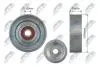 РОЛИК РУЧЕЙКОВОГО РЕМЕНЯ | NISSAN ALMERA II, ALMERA TINO, MAXIMA / MAXIMA QX IV, PRIMERA 1.5/1.8/2.5 02.95-11.06 NTY RNKNS041 (фото 1)