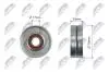 РОЛИК РУЧЕЙКОВОГО РЕМЕНЯ | SEAT LEON, TOLEDO II SKODA OCTAVIA I VW BORA, CADDY II, CADDY III, GOLF IV, GOLF V 1.4/1.6 11.95-12.10 NTY RNKVW012 (фото 1)