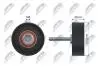 РОЛИК РУЧЕЙКОВОГО РЕМЕНЯ | FORD FOCUS II CB4 08-11, FORD MONDEO CA2 2007-2014, MAZDA CX-9 TB 2007-2013, FORD S-MAX/GALAXY (CA1) 2006-2015, MAZDA 6 GJ 2012- NTY RRKFR006 (фото 1)