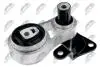 ПОДУШКА ДВИГУНА | FORD FIESTA V 1.25,1.4,1.6 01-08, FUSION 1.4,1.6 02-12, MAZDA 2 1.25,1.4,1.6,1.4CD 03-07 /ЗАД/ NTY ZPSFR001 (фото 1)
