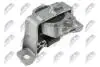 ПОДУШКА ДВИГУНА | FORD 1.8I, 2.0I FOCUS II 04-11, FORD C-MAX CAP/CB3 03-10, VOLVO 1.8I, 2.0I C30 07-, VOLVO S40 II 04-, VOLVO V50 04- /ПРАВ/ NTY ZPSFR008 (фото 1)