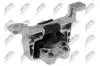 ПОДУШКА ДВИГУНА | FORD FOCUS II 1.4,1.6 04-12, C-MAX 1.6 07-10, C-MAX II 10-, FOCUS III 1.6 10-, VOLVO C30 1.6 06-, S40 II 1.6 04-, V50 1.6 05- /ПЕРЕД/ NTY ZPSFR009 (фото 1)