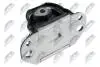 ПОДУШКА ДВИГУНА | RENAULT CLIO II 1.2,1.6 98-, THALIA II 1.2 08-, KANGOO 1.2 97-, 1.5 DCI 05-, NISSAN KUBISTAR 1.2,1.6 03-09 /ПРАВ/ NTY ZPSRE012 (фото 2)