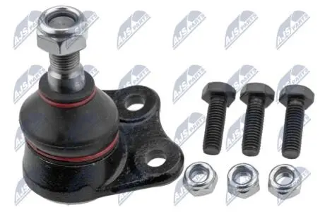 ШАРОВА ОПОРА ПІДВІСКИ | FIAT ALBEA (178) 02-12, FIAT DOBLO (119/223) 01-10 /ПЕРЕД НИЗ L=P/ NTY ZSDFT001