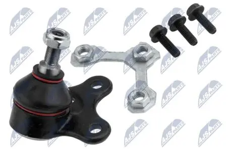 ШАРОВА ОПОРА ПІДВІСКИ | VW POLO (6N1) 10/94-10/99 LUPO (6X1, 6E1) 09/98-07/05 POLO (6N2) 10/99-09/01 /ПРАВ/ NTY ZSDVW015