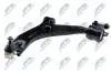 ВАЖЕЛЬ ПІДВІСКИ ПЕР. | FORD FOCUS II 06.03-11, C-MAX 03-10 VOLVO C30 07-13, S40 04-12, V50 04-11 /21MM/ /НИЗ ЛІВ/ NTY ZWDFR015 (фото 1)