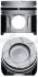 Поршень STD NURAL 87-136500-30 (фото 1)