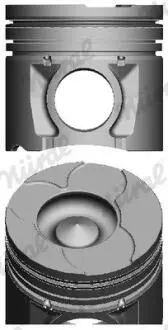 Поршень VW LT 2.8TDI 01-06 (93.00mm/STD) 116kw NURAL 8714300700