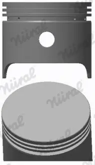 Поршень NURAL 8720980000