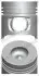 Поршень FIAT/IVECO 93.60 2.5TD NURAL 87-245208-30 (фото 1)