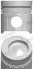 Поршень STD NURAL 87-285900-05 (фото 1)