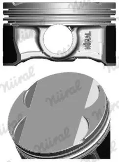 Поршень (84,5+0,5мм) BMW - M54 B25 (256S3),M54 B25 (256S5) NURAL 8742530700