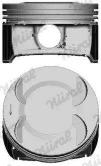 Поршень NURAL 8743530000