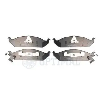 Гальмівні колодки, дискове гальмо (набір) Optimal 10037 (фото 1)