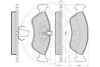 Гальмівні колодки, дискове гальмо (набір) Optimal 10149 (фото 3)