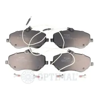Гальмівні колодки, дискове гальмо (набір) Optimal 12225 (фото 1)