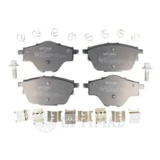 Тормозные колодки (задние) Citroen C4/Peugeot 308 13-/3008/5008 16-/508 18- (Bosch) Q+ Optimal 12719 (фото 1)