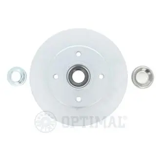 Диск тормозной (задний) Peugeot 2008 12-/Citroen C3 Aircross 10-/C4 Cactus 14-(244x9) (с подшипником)) PRO Optimal 602883BS2