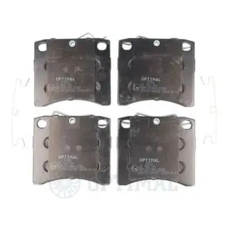 Гальмівні колодки, дискове гальмо (набір) Optimal 9760 (фото 1)