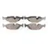 Тормозные колодки (задние) BMW 3 (E30) 82-94/5 (E28) 81-87/6 (E24) 77-89 M10/M20/M21/M30/M40 Optimal BP09320 (фото 2)