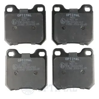 Колодки тормозные (задние) Opel Omega A/B 86-03/Vectra B 95-03/Senator A/B 84-93 Optimal BP09480