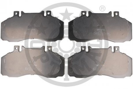 Тормозные колодки (передние/задние) MB 507-814 86-/Vario 96-/Optare Toro 08- Optimal BP09488 (фото 1)