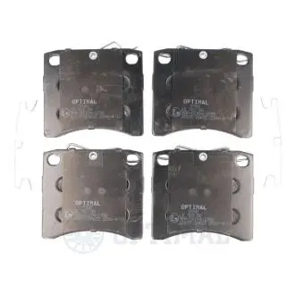 Колодки гальмівні (передні) VW T4 1.9-2.5D 90-95 R15 Optimal BP09760