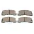 Колодки гальмівні (задні) Toyota Camry 86-01/Avensis 97-03/Carina 87-97/Lexus RX 98-03/ES 89-01 Optimal BP09807 (фото 2)