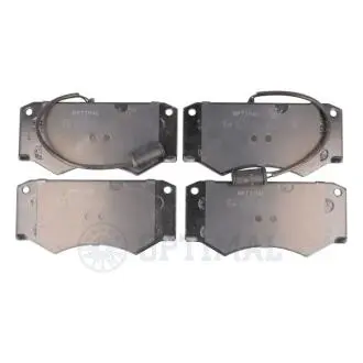 Гальмівні колодки дискові Optimal BP-09853