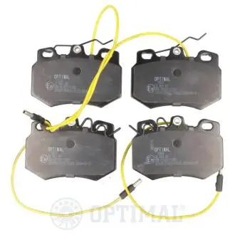 Колодки тормозные (передние) Citroen AX/C15/Peugeot 205 II/305 1.0-2.2D 84-97 (Lucas) Optimal BP-09868