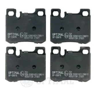 Гальмівні колодки дискові Optimal BP-09876