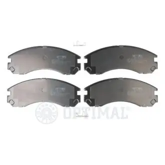 Колодки тормозні (передні) Citroen C-Crosser 07-/Mitsubishi Outlander/Pajero 98-/Lancer/L400 94-03 Optimal BP10330