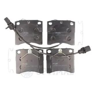 Колодки гальмівні (передні) VW T4 90-03 (+датчик) Optimal BP10482