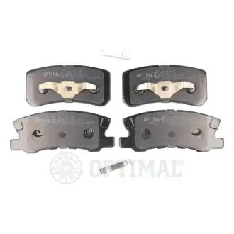 Колодки гальмівні (задні) Citroen C4/Peugeot 4008 12-/Dodge/Jeep/Mitsubishi Outlander 06-/Pajero 91 Optimal BP10537
