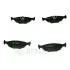 Колодки гальмівні (задні) Volvo 440/460/480/Saab 900 I/9000 86-98 Optimal BP12051 (фото 1)