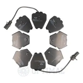 Гальмівні колодки дискові Optimal BP-12158