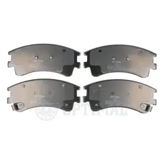 Гальмівні колодки дискові Optimal BP-12163