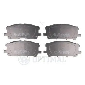 Гальмівні колодки дискові Optimal BP-12168