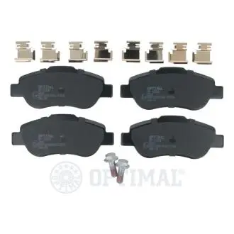 Колодки гальмівні (передні) Fiat Panda 03-/500 07-/Palio 03-12 Optimal BP12226