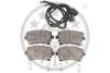 Гальмівні колодки дискові Optimal BP-12240 (фото 2)