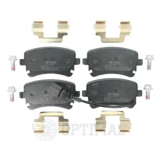 Гальмівні колодки дискові Optimal BP-12241
