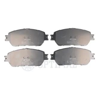 Тормозные колодки (передние) Toyota Camry/Lexus ES 01-08 (Akebono) Optimal BP12255